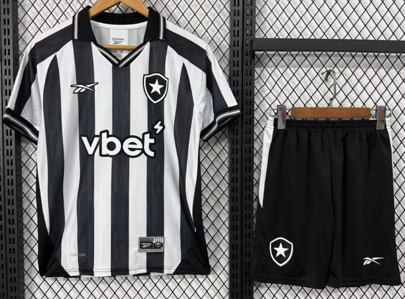 2025/2026 Botafogo Home Football Jersey 1:1 Kids Size