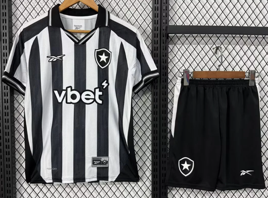 2025/2026 Botafogo Home Football Jersey 1:1 Kids Size