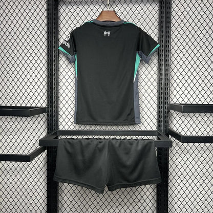 2024/2025 Liverpool Away Soccer Jersey 1:1 Kids Size