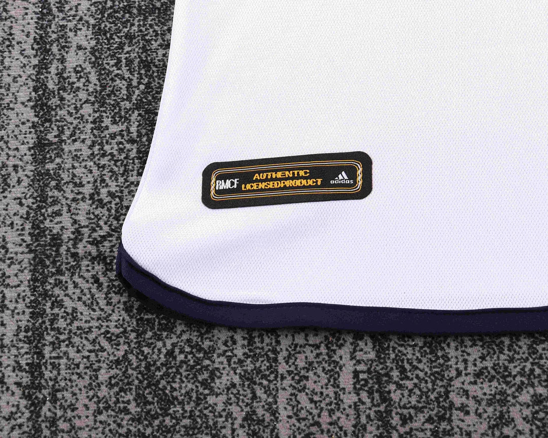 2000-2001 Retro Real Madrid Home Football Shirt 1:1 Kids Size