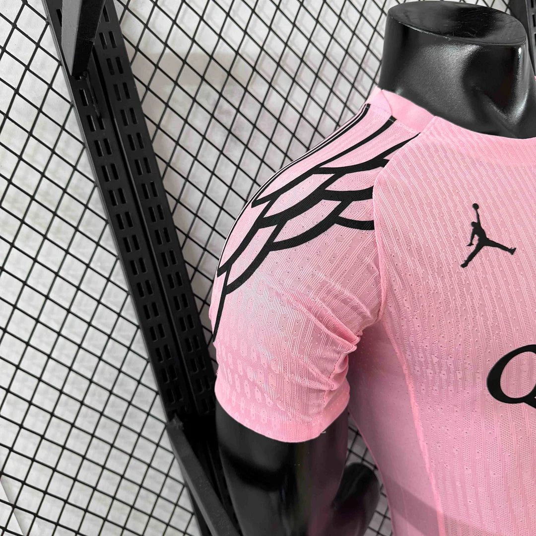 2025/2026 Player Version Paris Saint-Germain Fourth Away pink Football Shirt 1:1