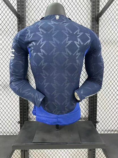 2024/2025 Player Version Manchester United Away Long Sleeve Football Shirt 1:1