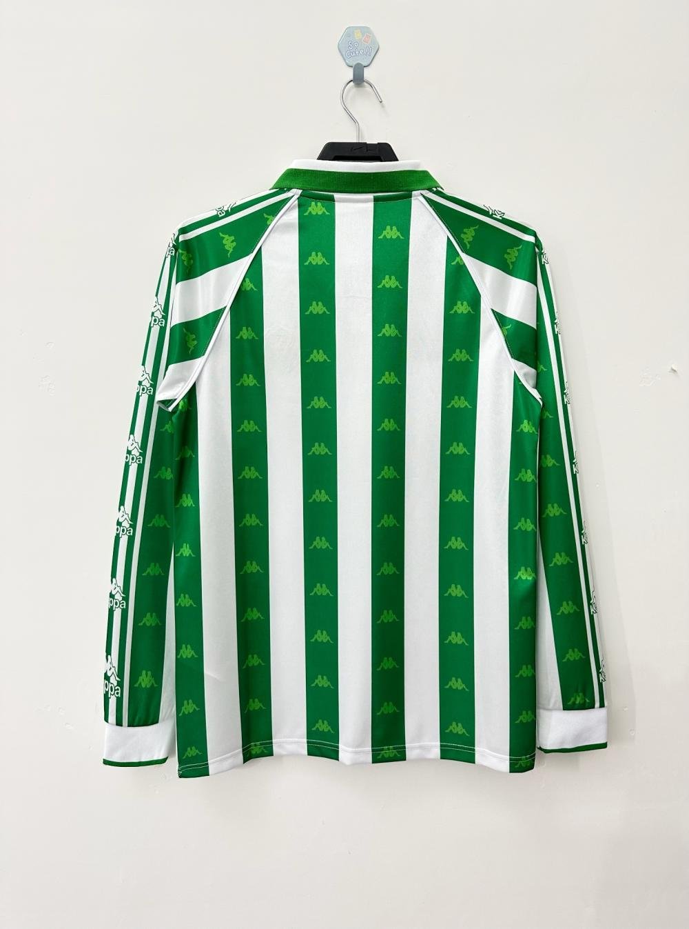 1995/1997 Retro Real Betis Home Football Jersey Long Sleeve 1:1