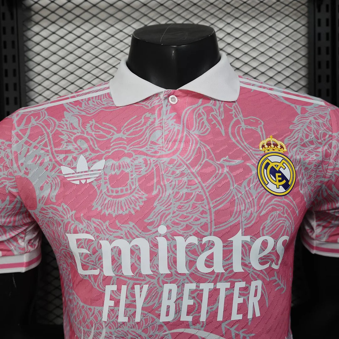 2025/2026 Player Version Real Madrid Special Edition Pink Football Jersey 1:1