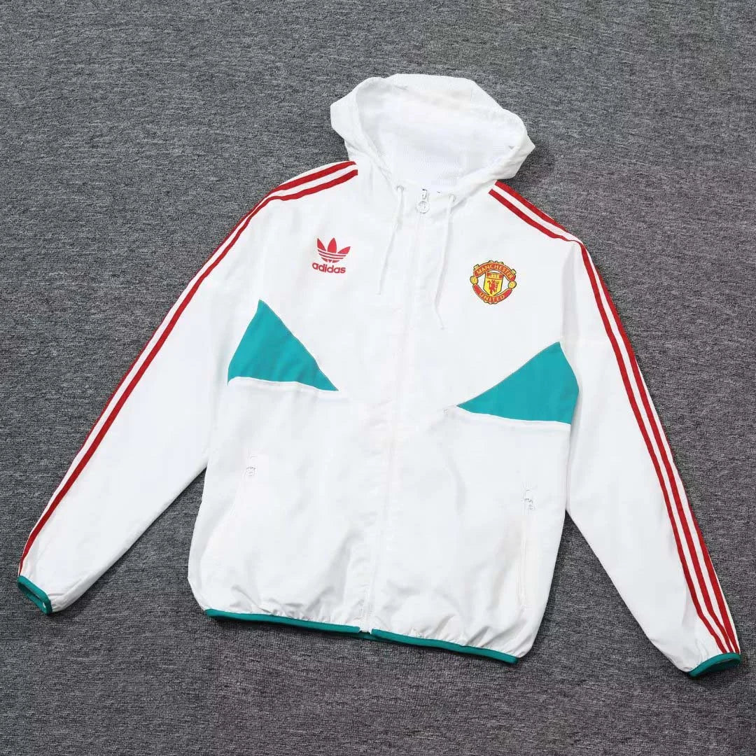 2023 Manchester United Windbreaker white Edge