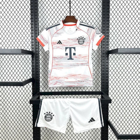 2025/2026 Bayern Munich Away Football Jersey 1:1 Kids Size