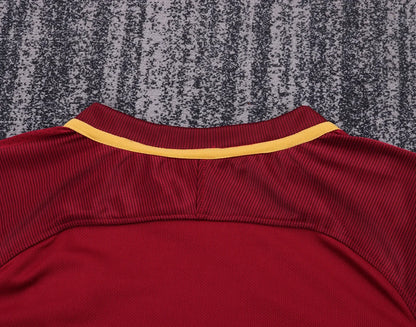 2017/2018 Retro Roma Home Soccer Jersey 1:1 Kids Size