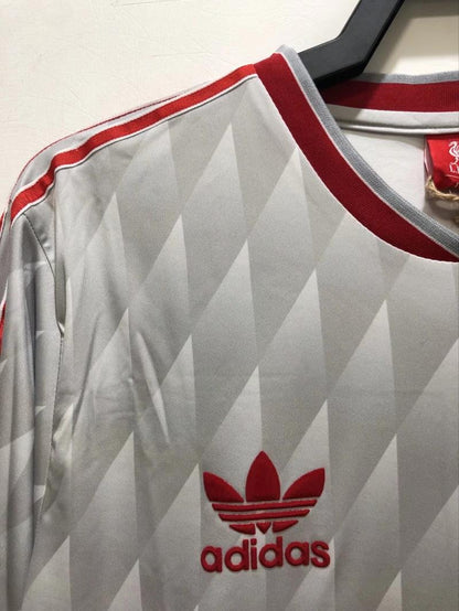 1989/1991 Retro Liverpool Away Football Shirt Long Sleeve 1:1