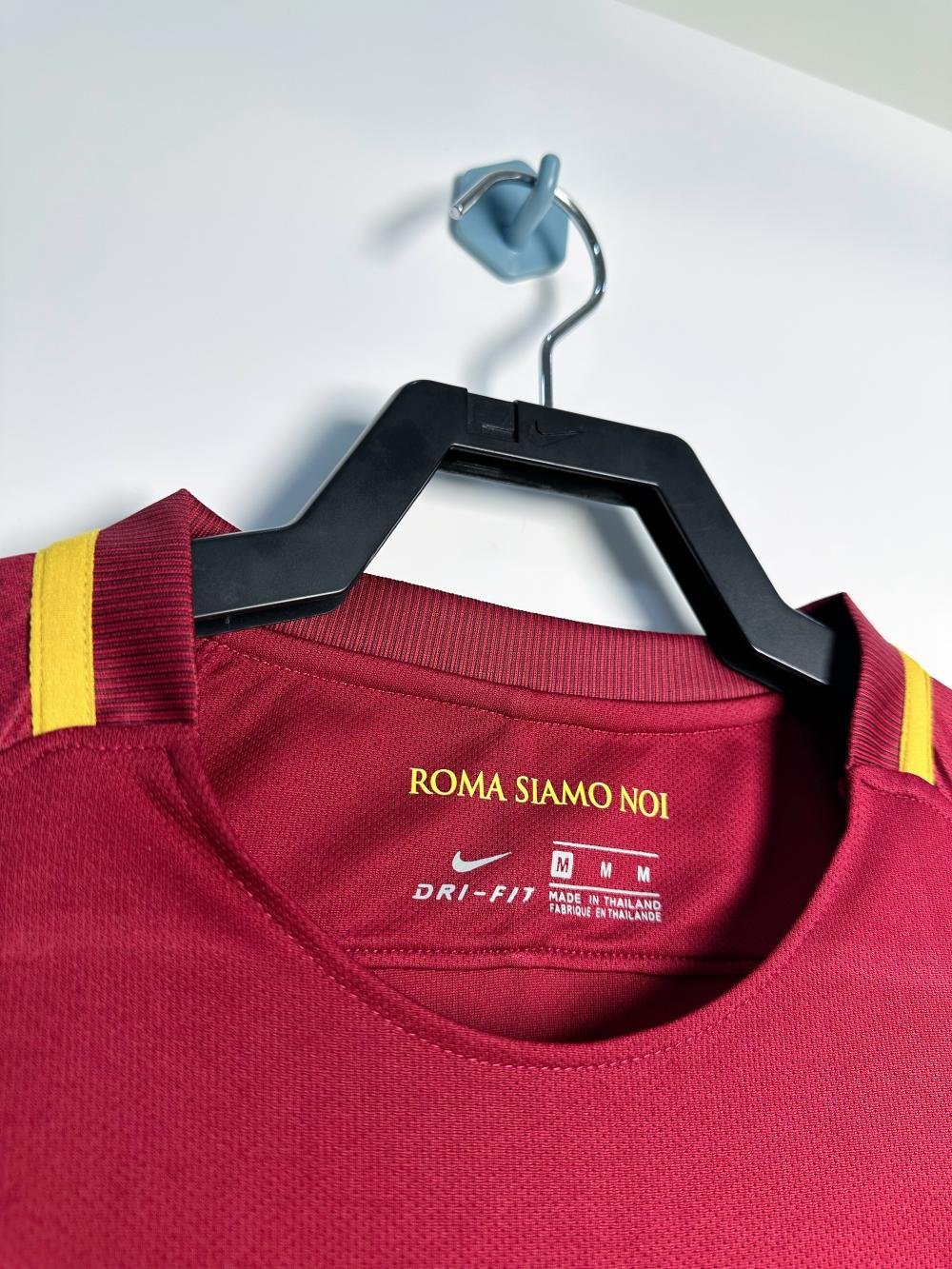 2017-2018 Retro Long Sleeve Roma Home Soccer Jersey 1:1