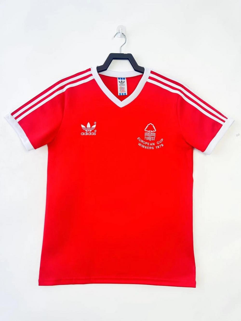 1977-1980 Retro Nottingham Forest Home Football Shirt 1:1