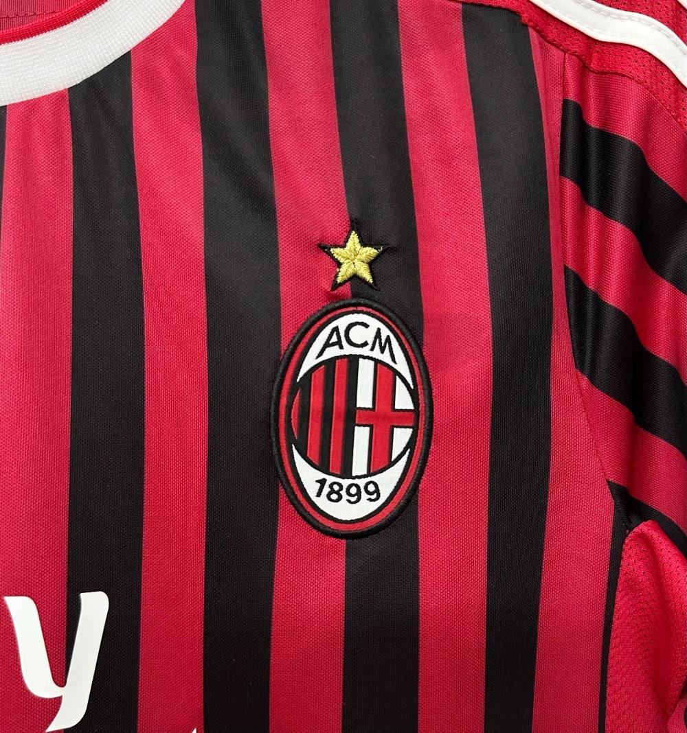 2011/2012 Retro AC Milan Home Football Shirt 1:1