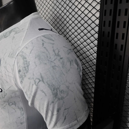 2025/2026 Player Version Manchester City KidSuper Joint Edition White Football Shirt 1:1