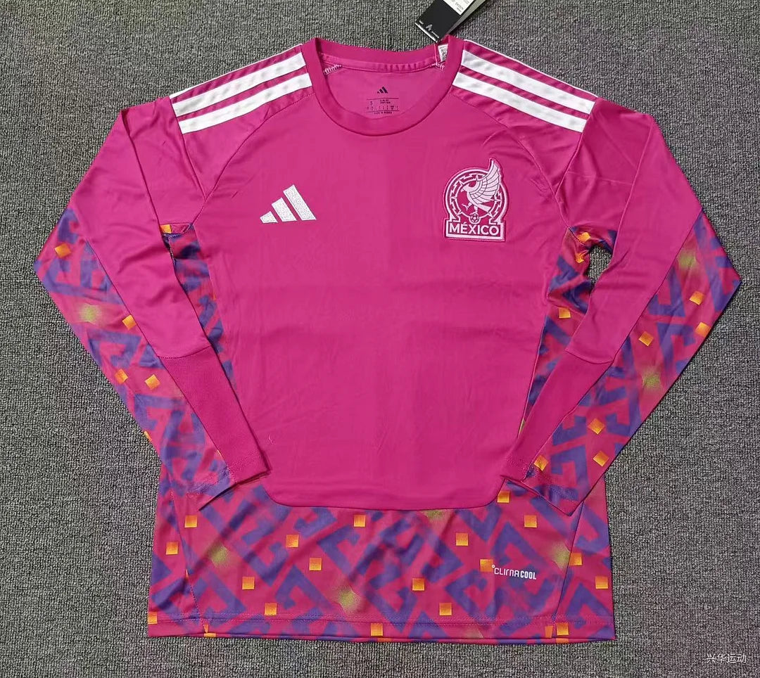 2025/2026 Long Sleeves Mexico Goalkeeper Football Jersey 1:1