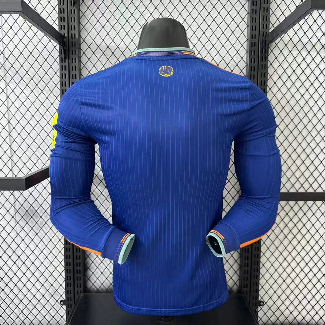 2025/2026 Long Sleeve Player Version Newcastle United Third Away Football Jersey 1:1