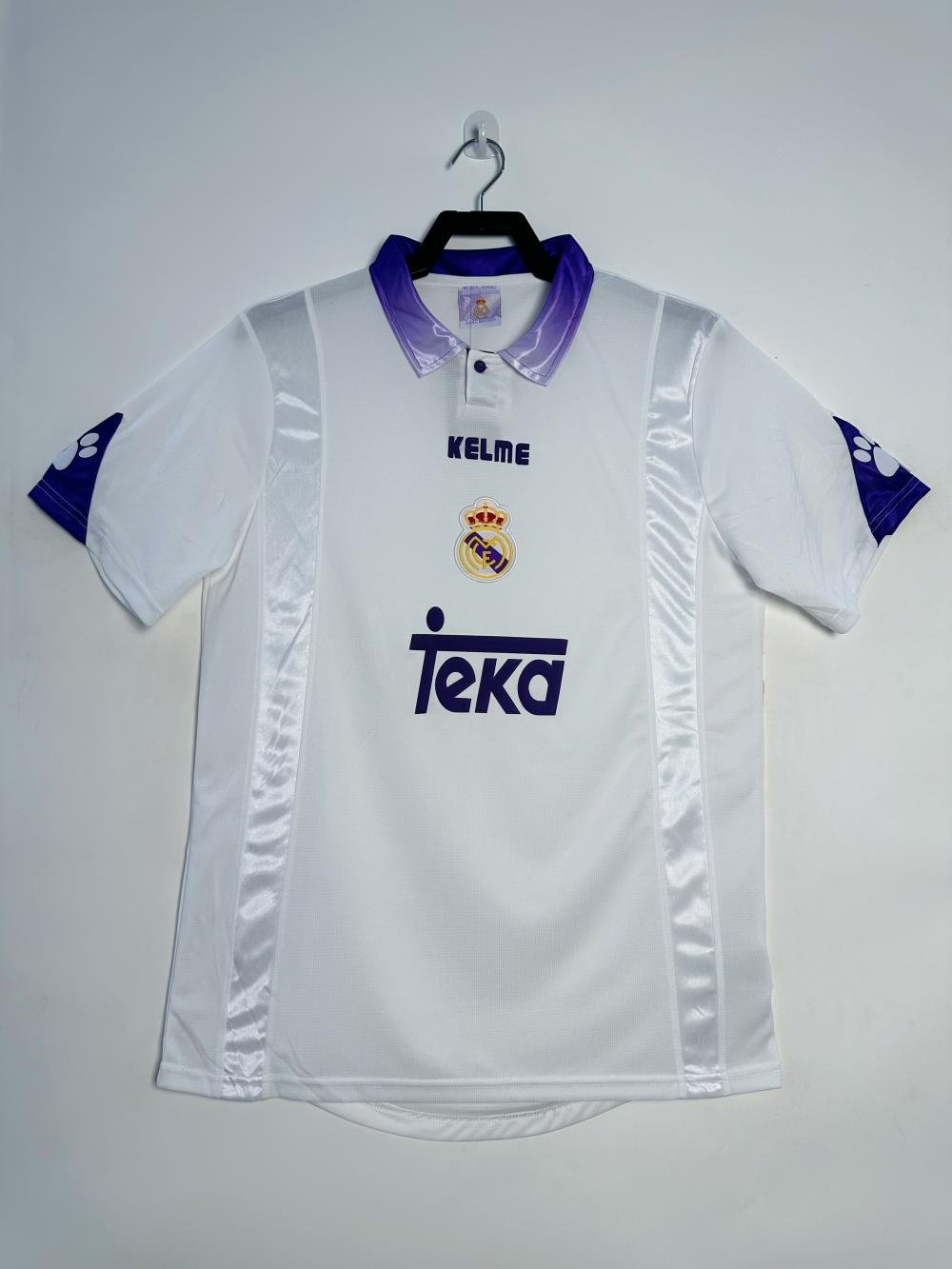 1997/1998 Retro Real Madrid Home Soccer Jersey 1:1