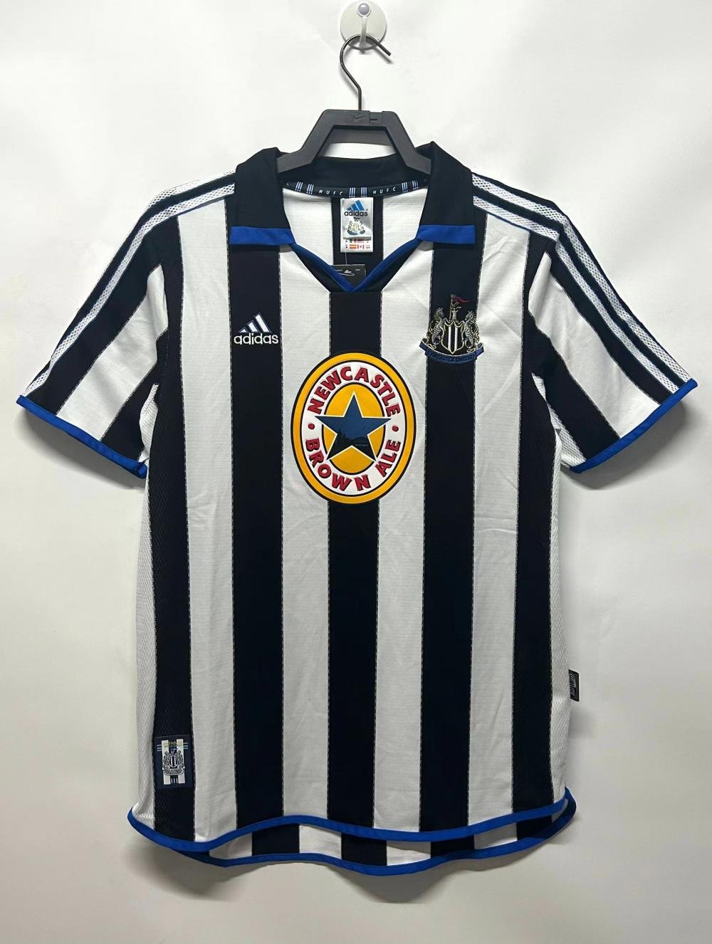 1999-2000 Retro Newcastle United Home Soccer Jersey 1:1