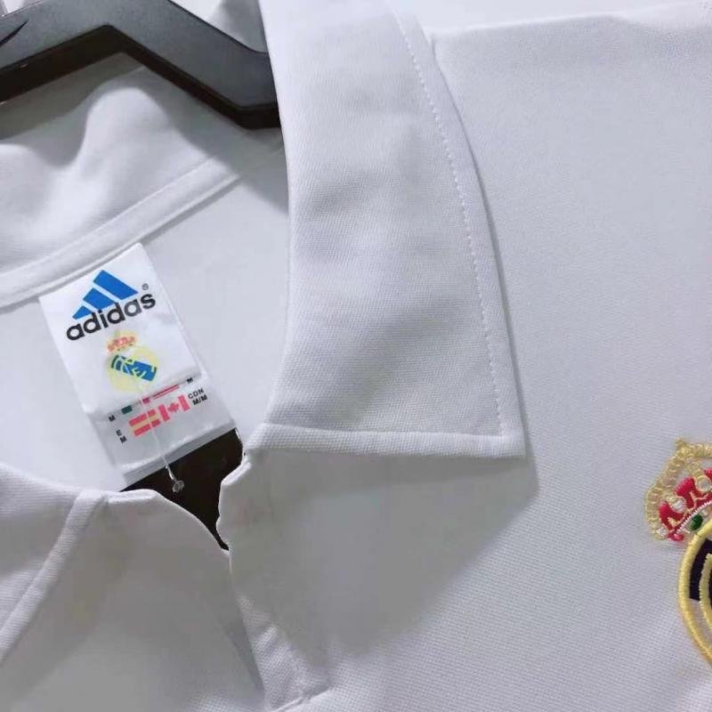 2002/2003 Retro Real Madrid Home Football Jersey Champions League Edition 1:1