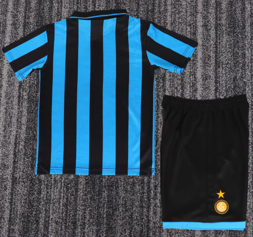 1992-1994 Retro Inter Milan Home Football Jersey 1:1 Kids Size