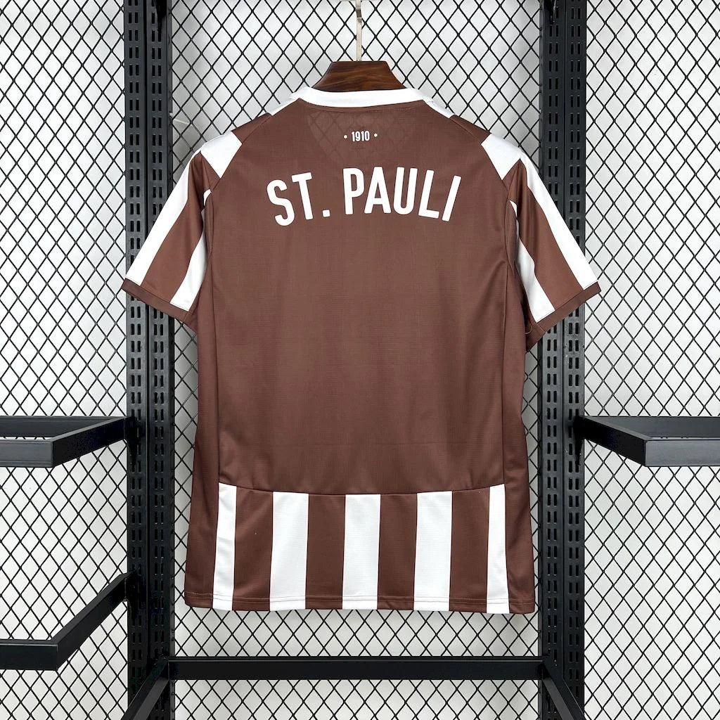 2025/2026 St Pauli Home Football Jersey 1:1