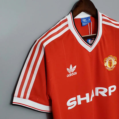 1983/1984 Retro Manchester United Home Football Shirt 1:1