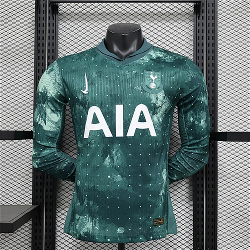 2024/2025 Long Sleeve Tottenham Third Away Player Version Football Shirt 1:1