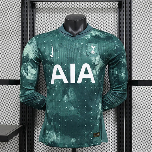 2024/2025 Long Sleeve Tottenham Third Away Player Version Football Shirt 1:1