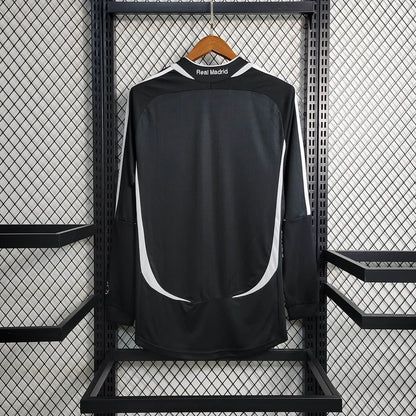 2006/2007 Retro Long Sleeve Real Madrid Away Jersey 1:1