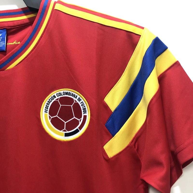 1990 Retro Colombia Away Football Shirt 1:1