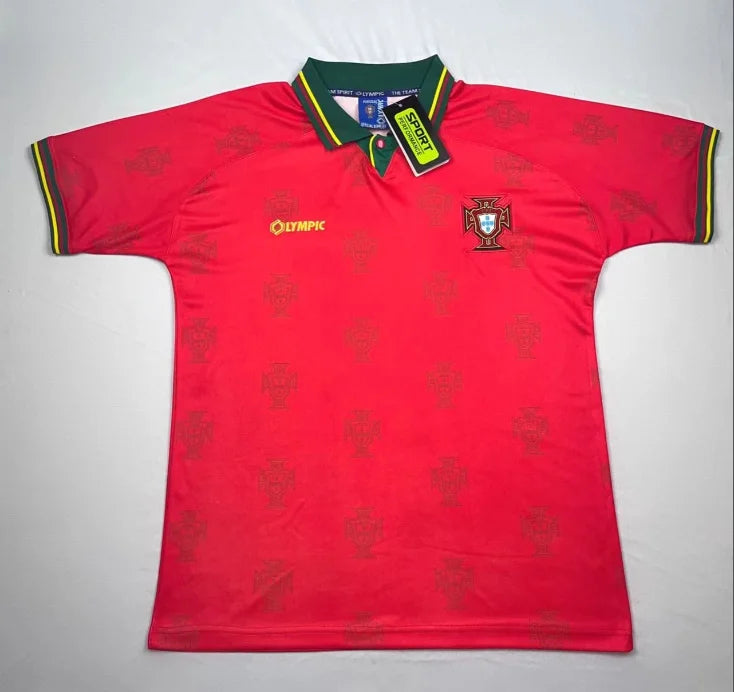 1995/1996 Retro Portugal Home Football Shirt 1:1