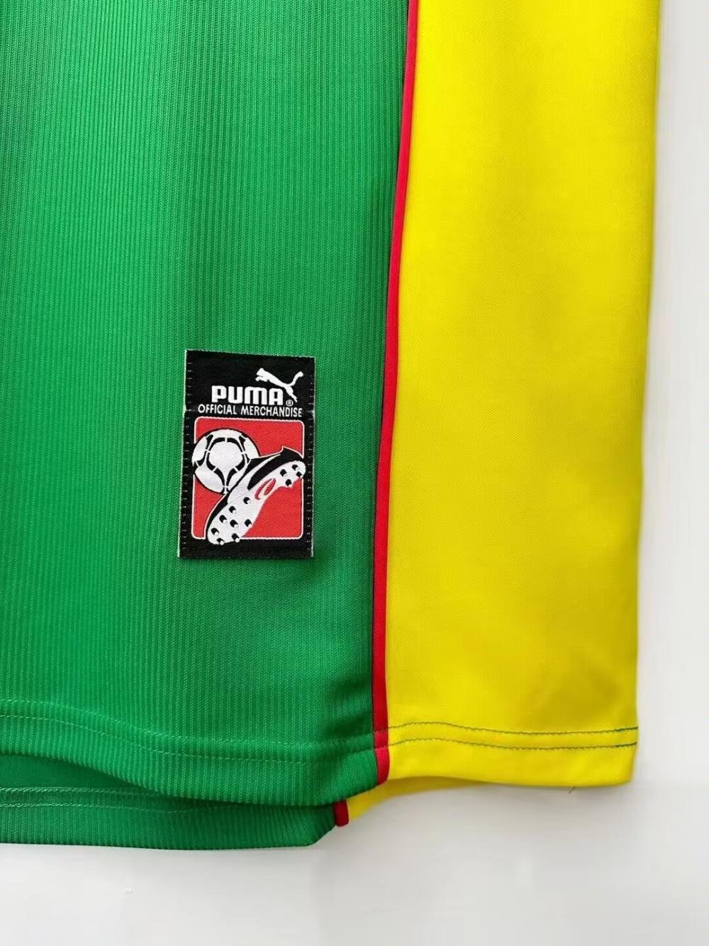 1998-1999 Retro Cameroon Home Football Shirt 1:1