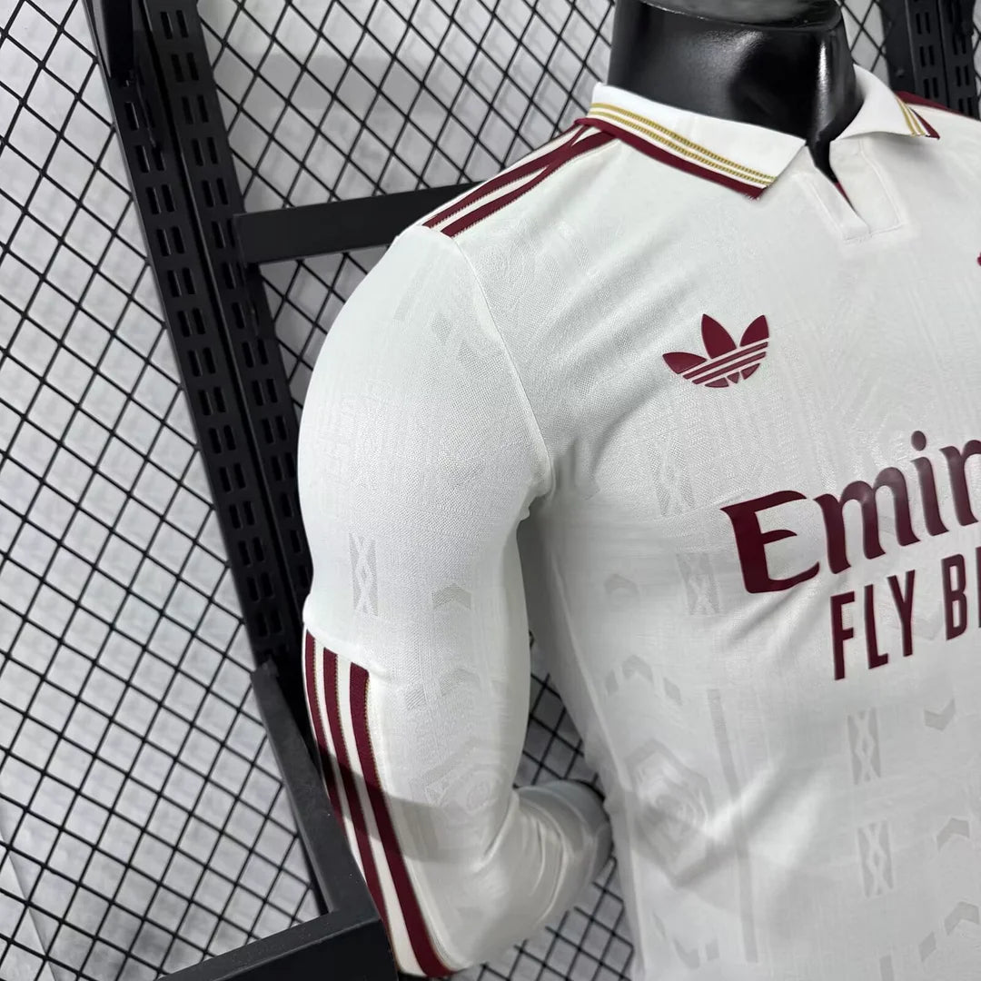 2025/2026 Long Sleeves Player Version Arsenal Third Away Football Shirt 1:1