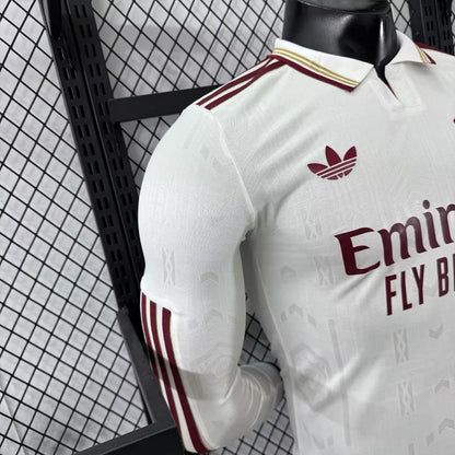 2025/2026 Long Sleeves Player Version Arsenal Third Away Football Shirt 1:1