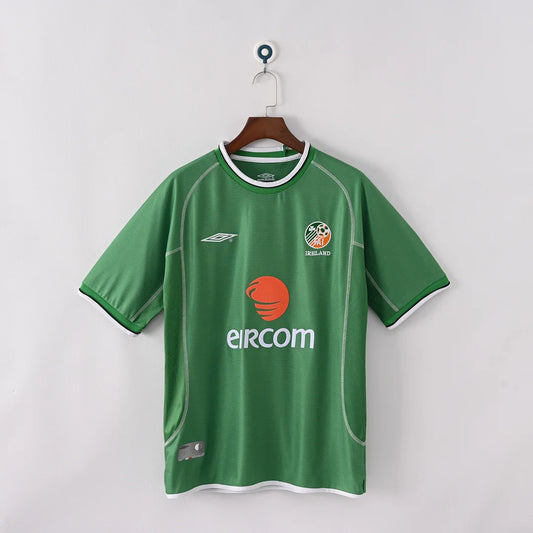 2002 Retro Ireland Home Football Shirt 1:1