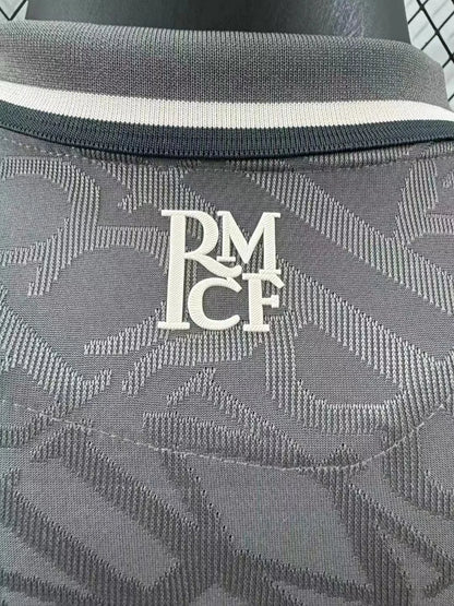 2024/2025 Player Version Real Madrid Third Away Long Sleeve Jersey 1:1