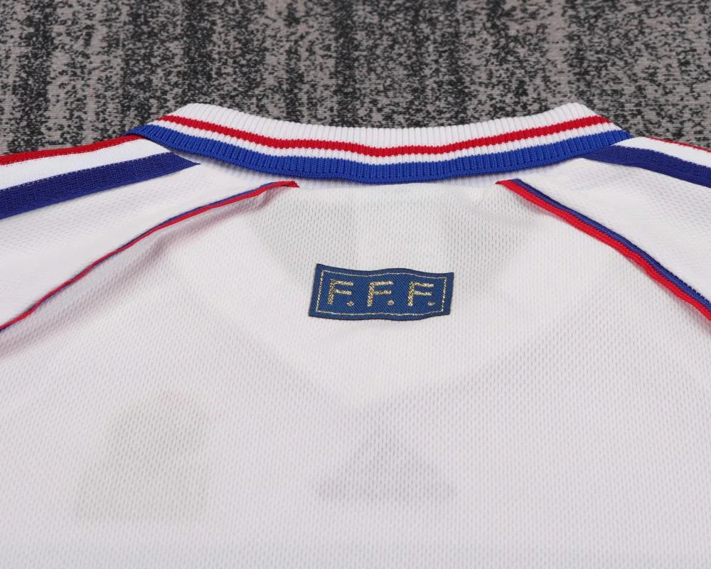 1998 Retro France Away Football Shirt 1:1 Kids Size
