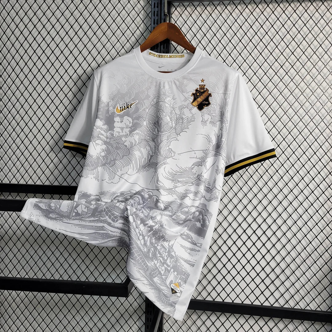 2023 AIK Fotboll Stockholm Special Edition White Football Shirt 1:1