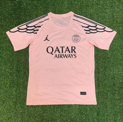 2025/2026 Psg Paris Saint-Germain Fourth Away pink Football Jersey 1:1