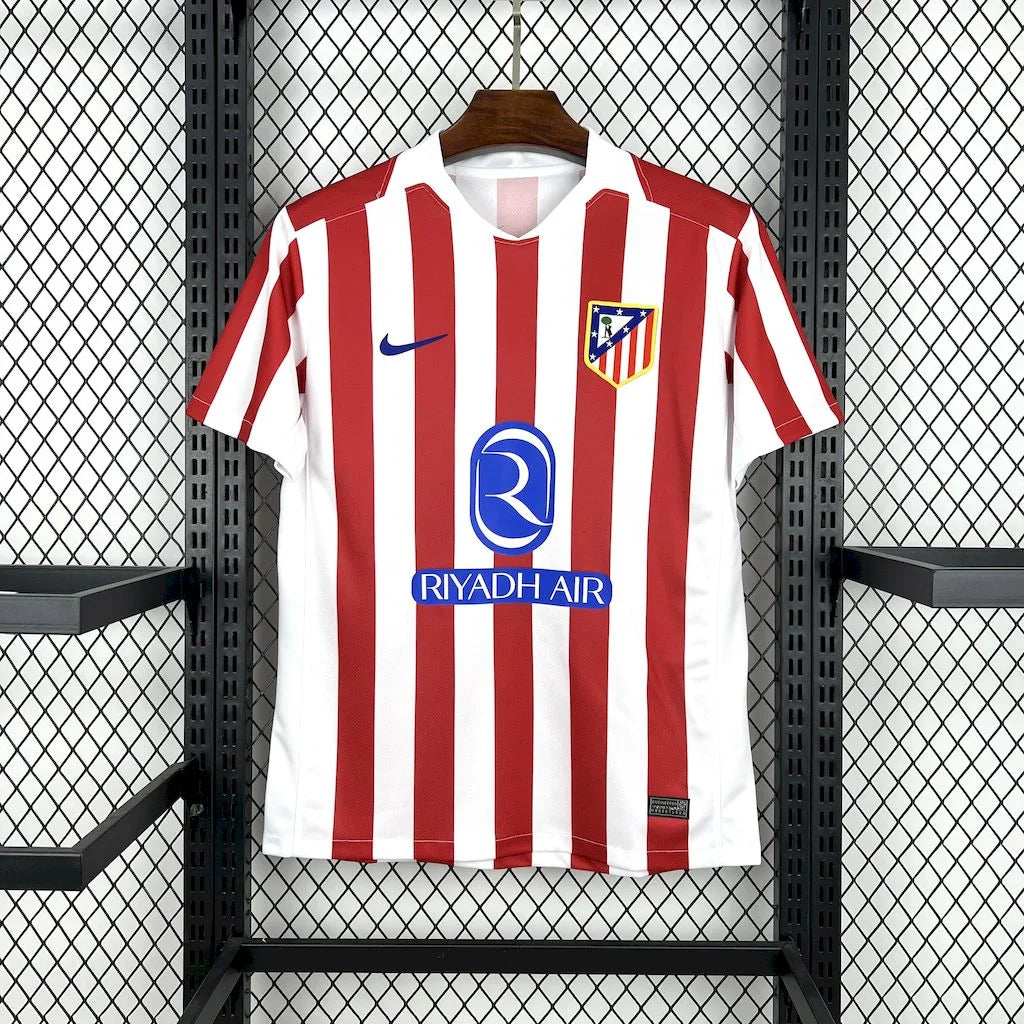 2025/2026 Atletico Madrid Home Football Jersey 1:1