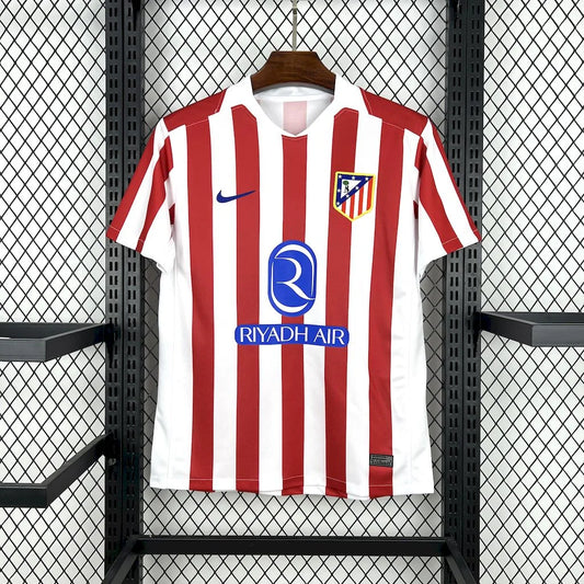 2025/2026 Atletico Madrid Home Football Jersey 1:1