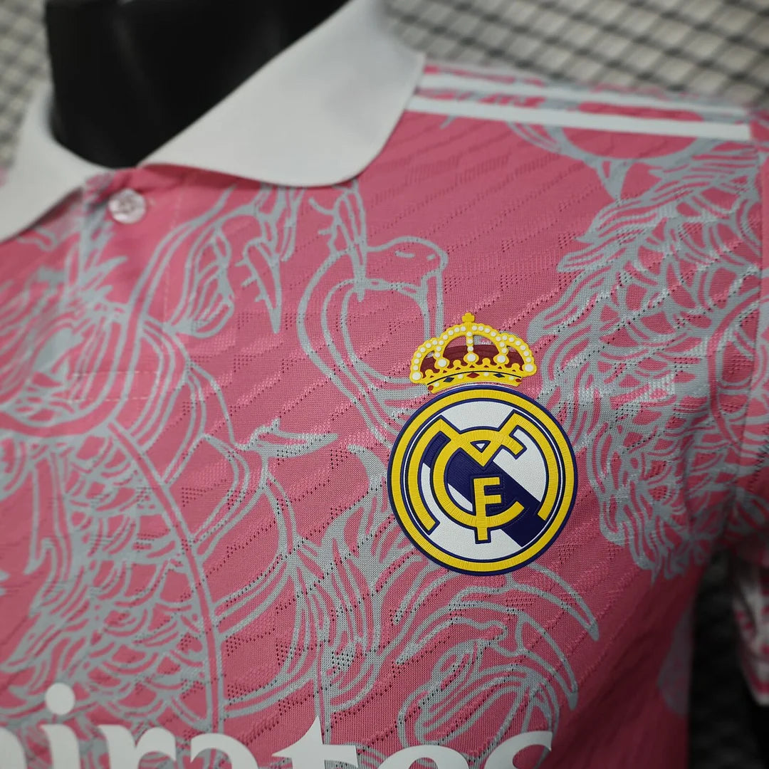 2025/2026 Player Version Real Madrid Special Edition Pink Football Jersey 1:1