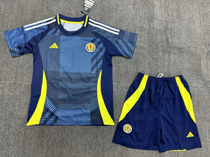 2024 Scotland National Team Home Football Shirt 1:1 Kids Size