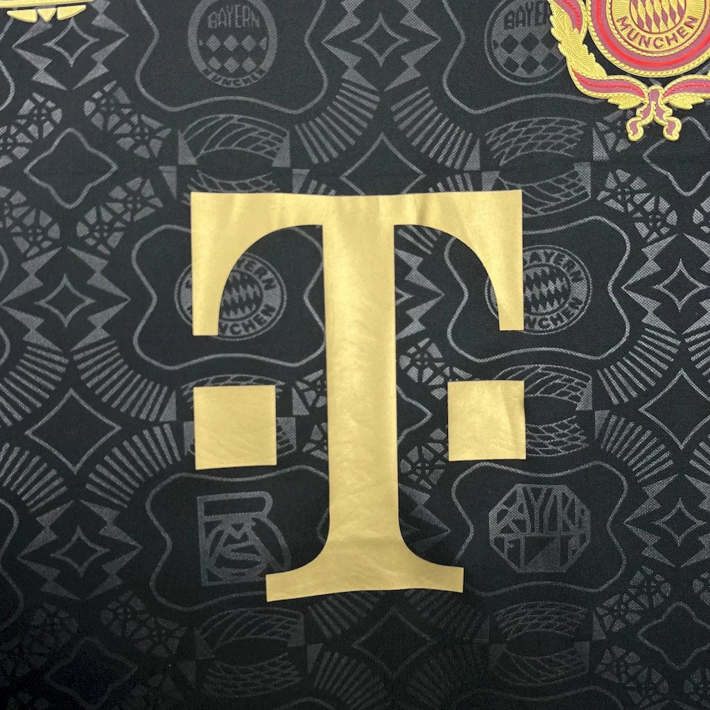 2025/2026 Bayern Munich 125th Anniversary Edition Black Football Jersey 1:1