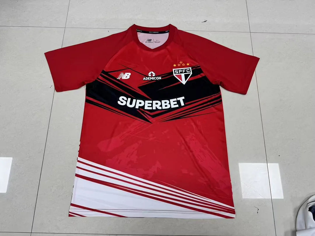 2025/2026 S?o Paulo Training uniform red Football Jersey 1:1