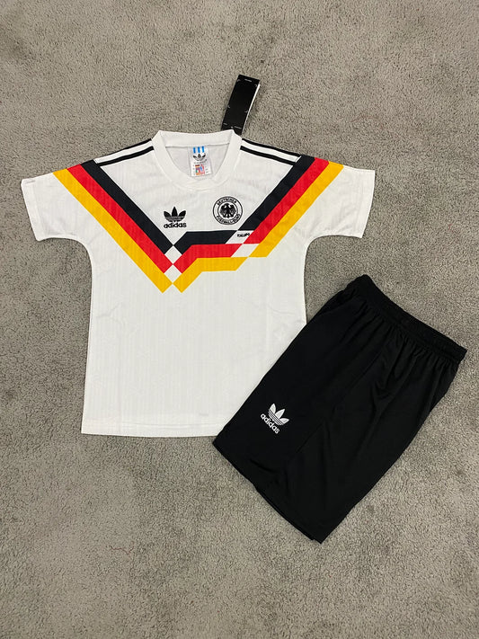 1990 Retro Germany Home Football Shirt 1:1 Kids Size