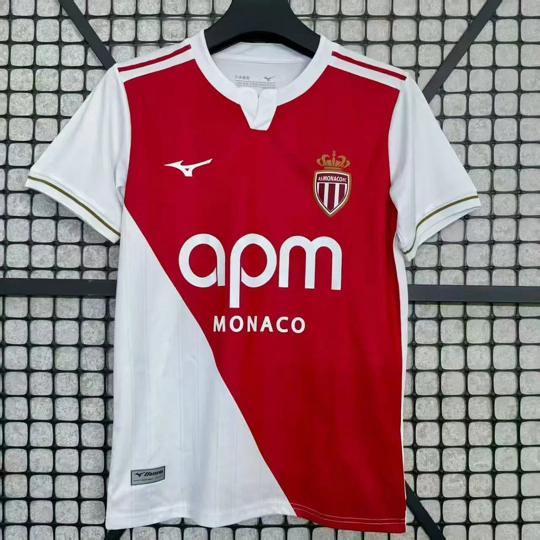 2025/2026 AS Monaco Home Football Shirt 1:1