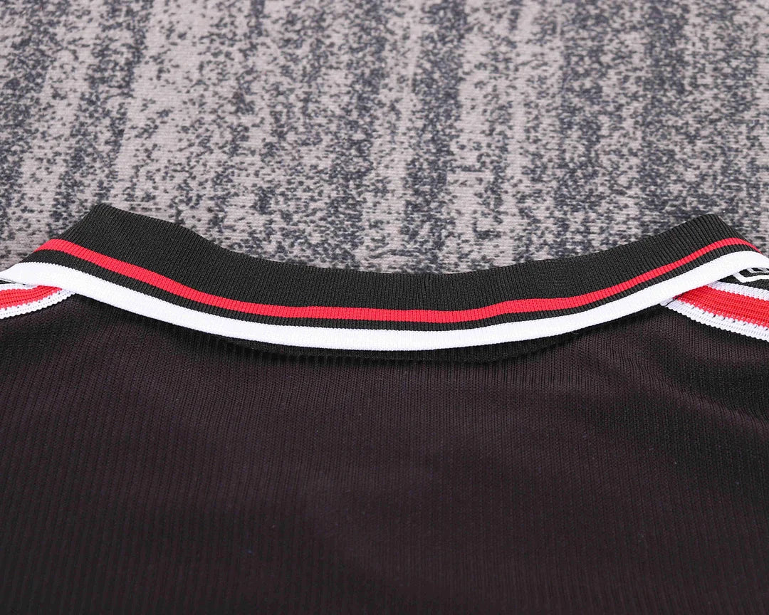 1998-1999 Retro Manchester United Away Football Shirt 1:1 Kids Size