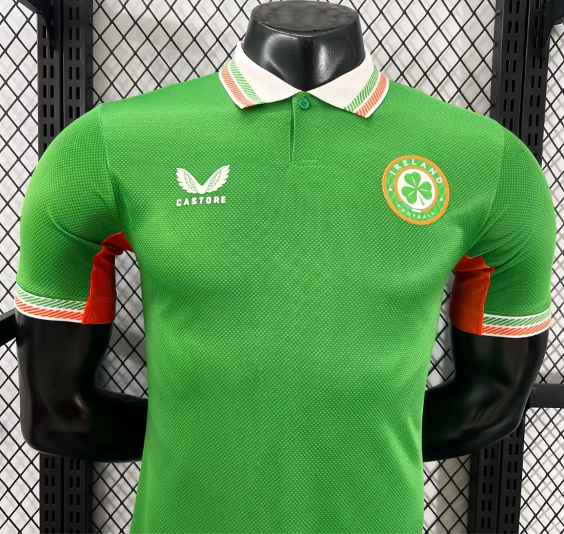2025/2026 Player Version Ireland Home Football Jersey 1:1