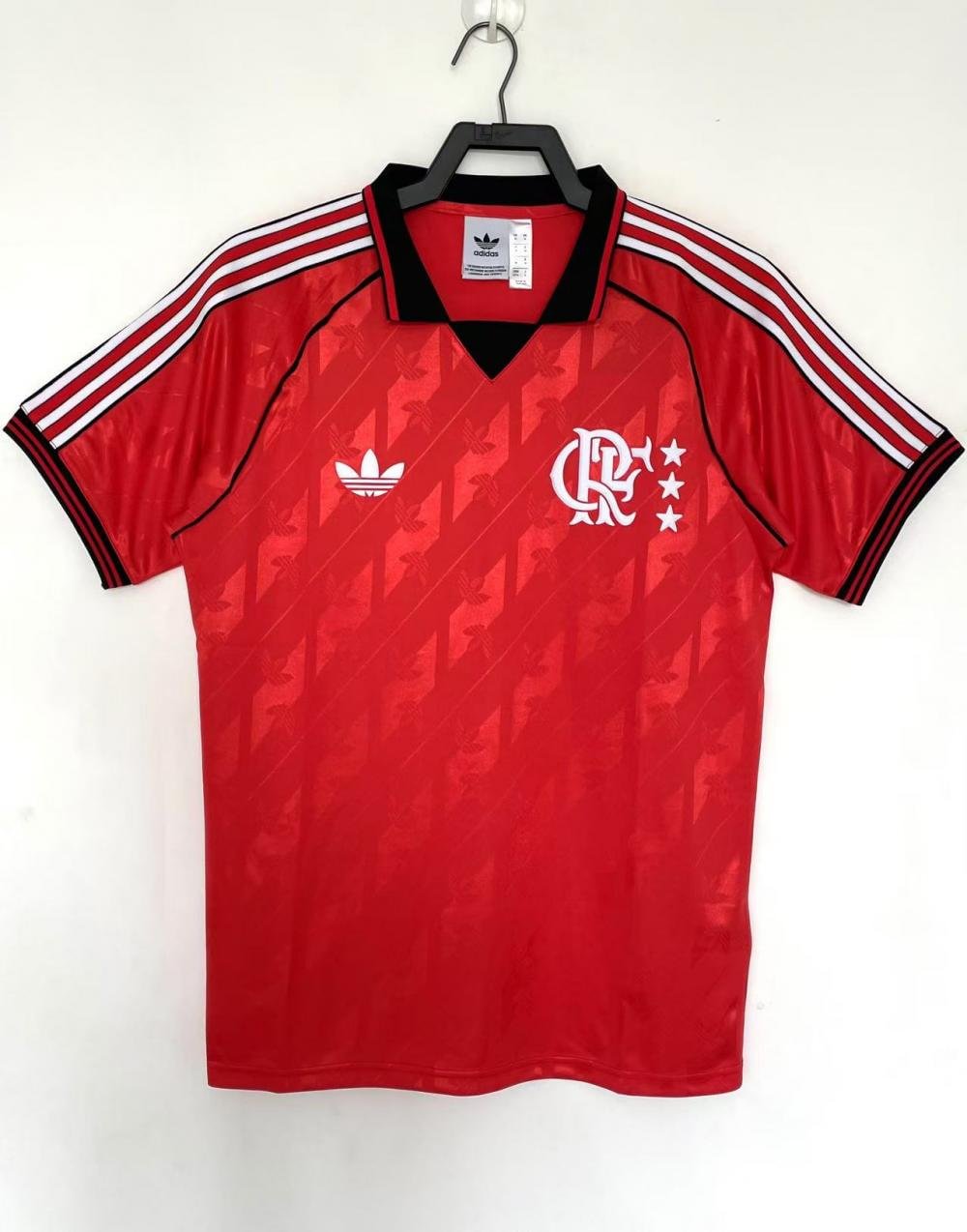 2024-2025 Retro commemorative Flamengo Home Football Jersey 1:1 Thai Qualit