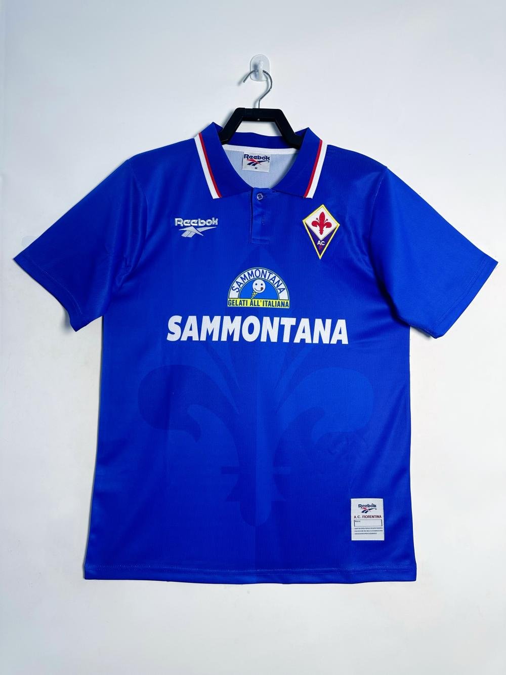 1995/1996 Retro Fiorentina Home Soccer Jersey 1:1