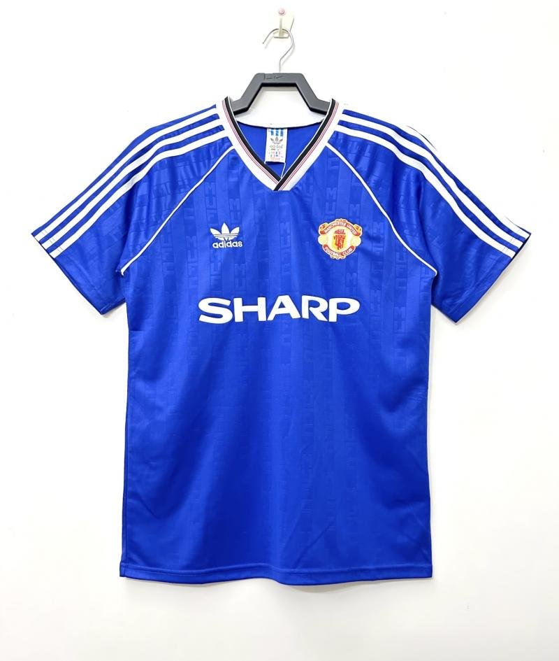 1988-1990 Retro Manchester United Third Away Football Shirt 1:1